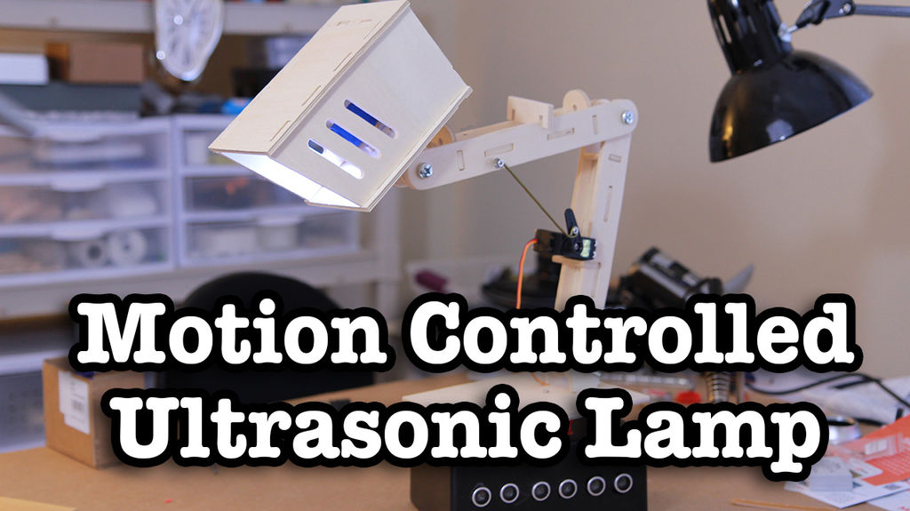 Motion Controlled Ultrasonic Lamp using Arduino