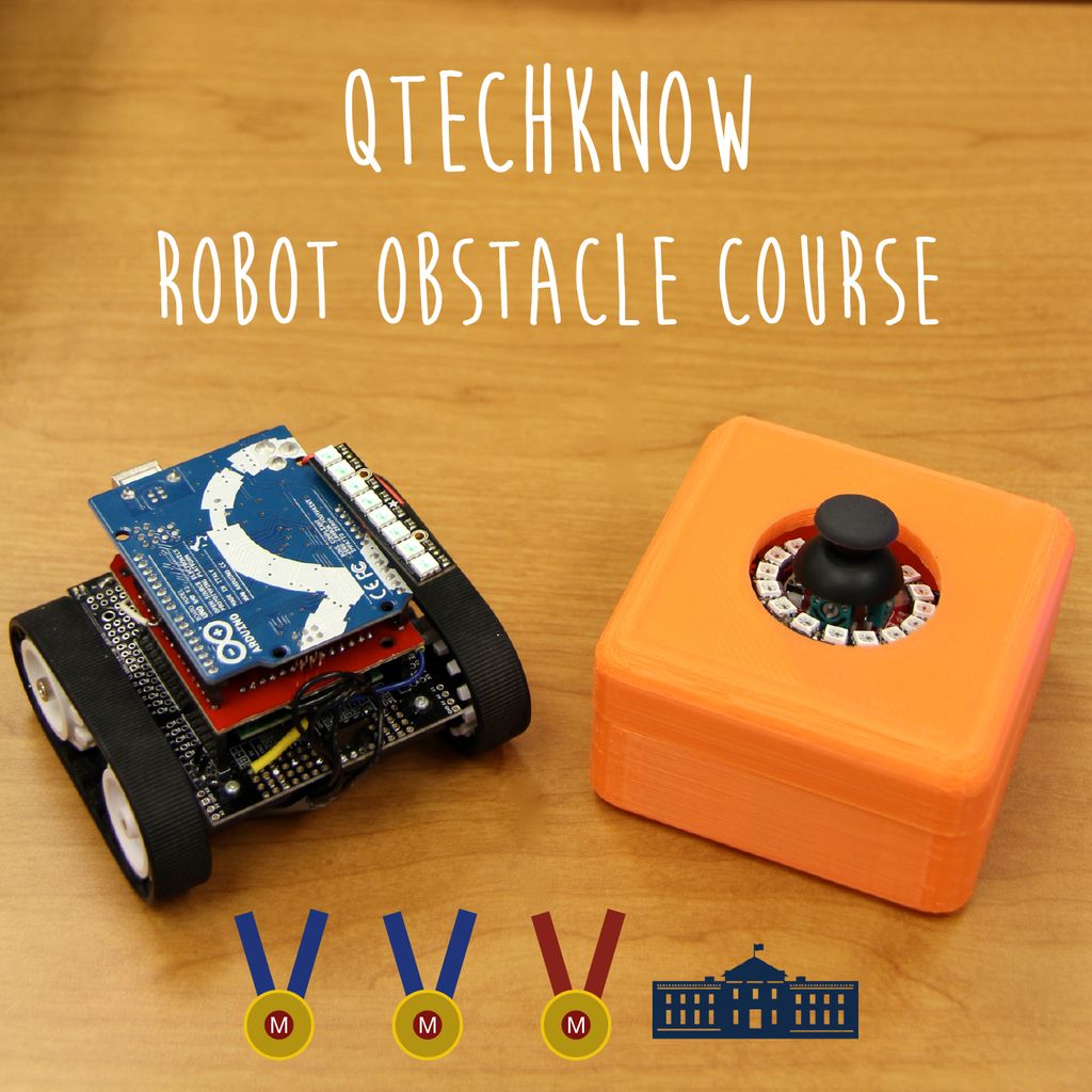 Qtechknow Robot Obstacle Course
