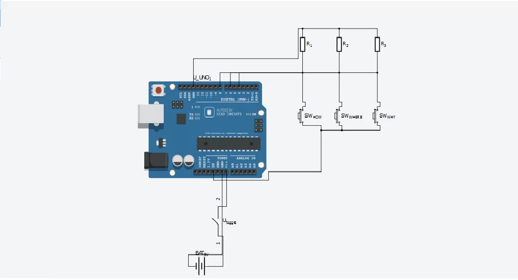 Quantifying Access to your Mind using Arduino schematic