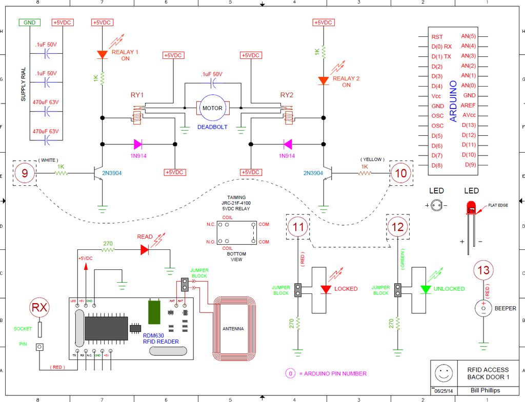 Rfid 125khz схема - 93 фото