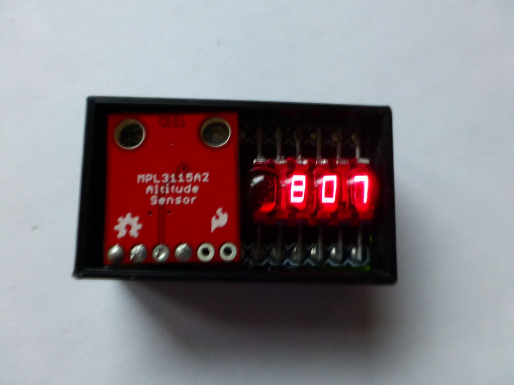 A compact, Arduino altimeter for RC Planes