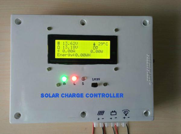 ARDUINO SOLAR CHARGE CONTROLLER