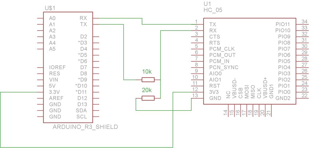 Arduino Robot V2 (Fast) Also Voice Controlled schematic