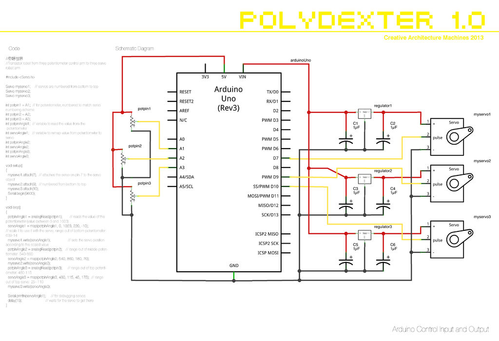 robot arm schematic