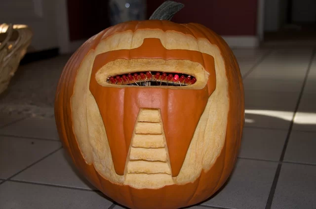 Cylon Pumpkin