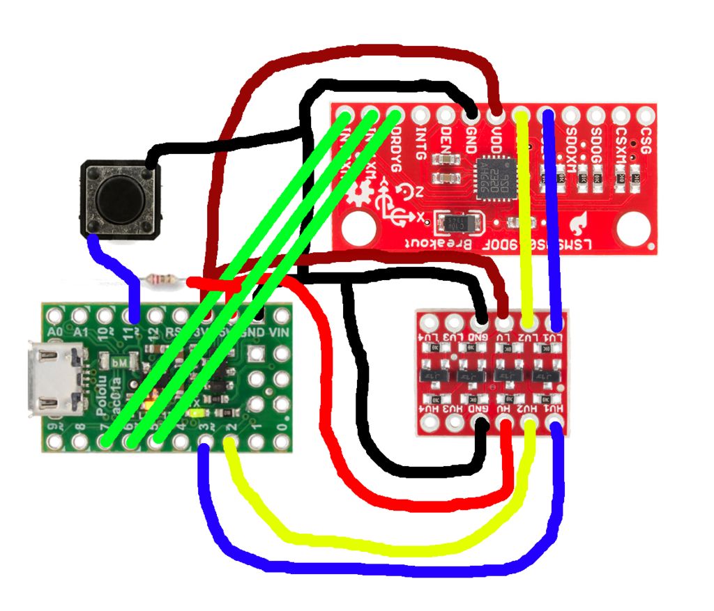Head Mouse - Game controller or disability aid using Arduino circuit