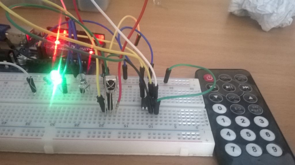 How to use the IR library with an attiny using Arduino