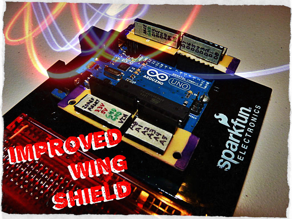 Improved Simple Wing Shield using arduino