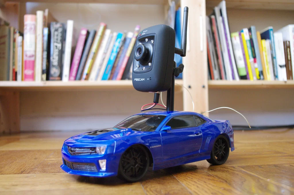 Internet-Controlled RC Car using Arduino