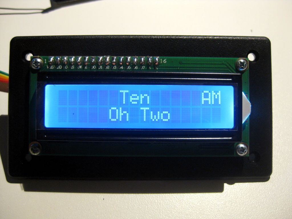 Digital word clock wbhety