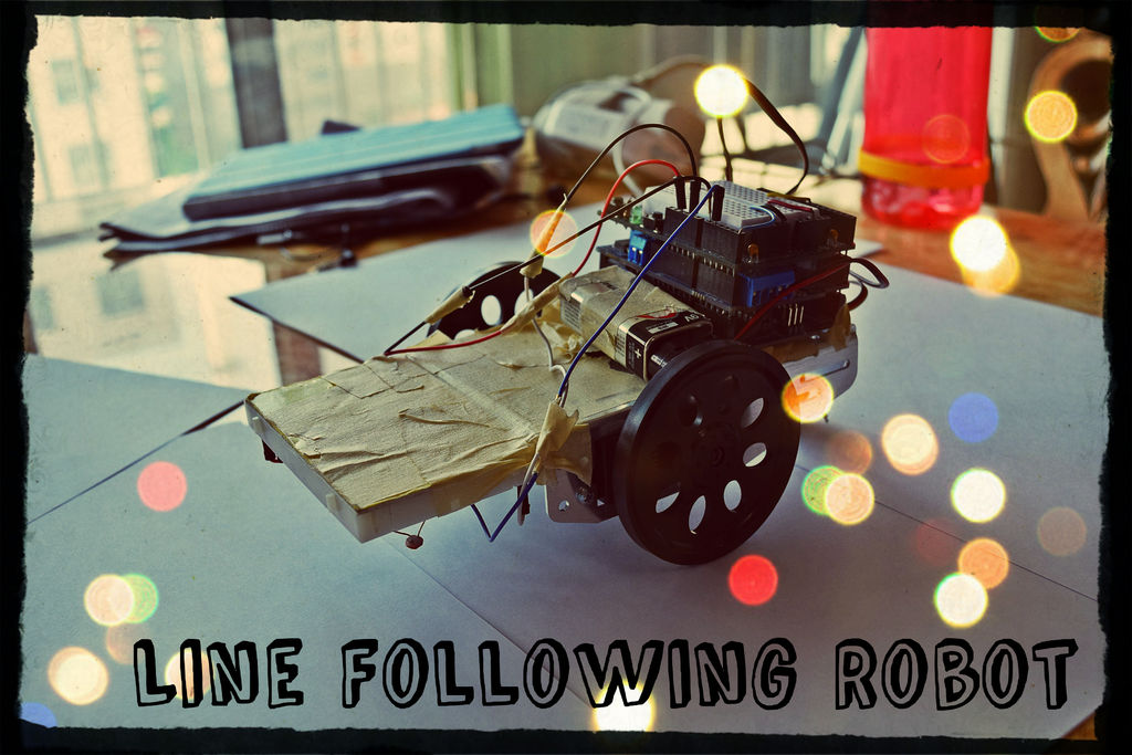 Line Following Robot using arduino
