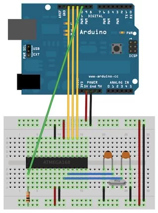 Make a digital meow from analog clock using arduino circuit