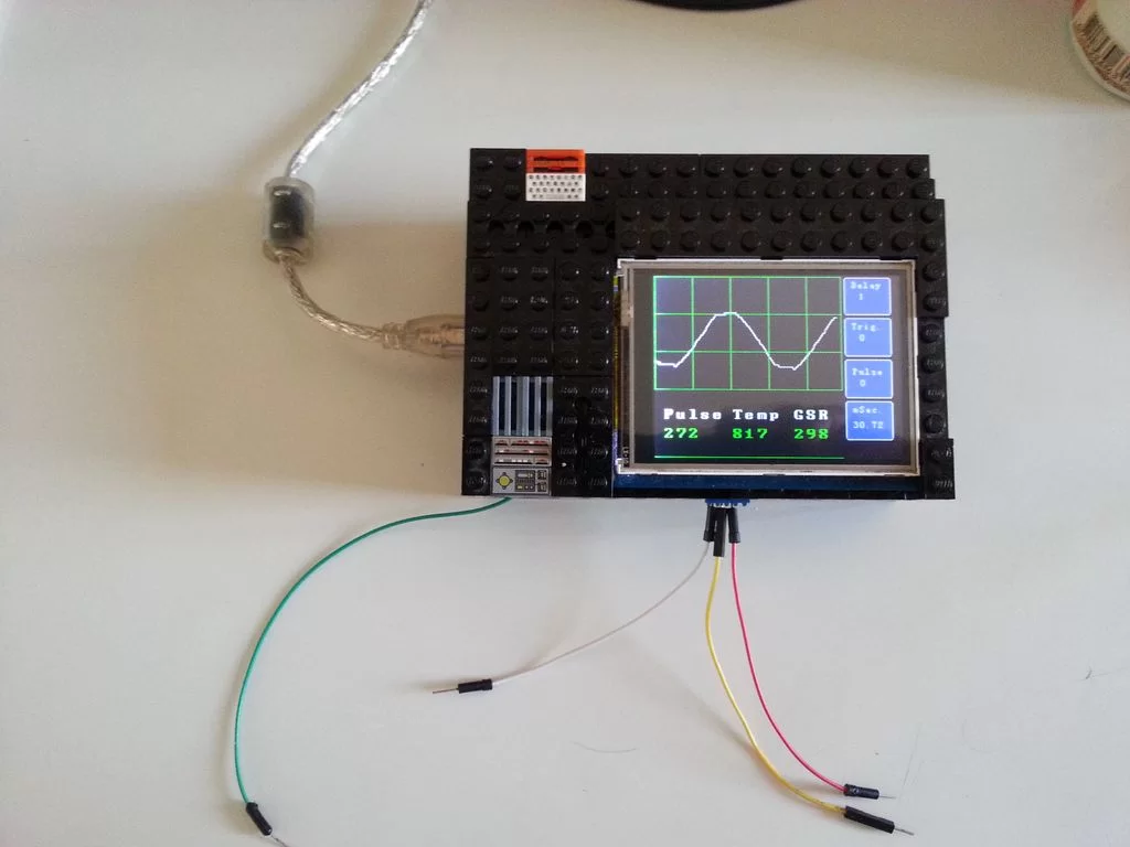 Make an Oscilloscope Using the SainSmart Mega2560 with the TFT LCD shield
