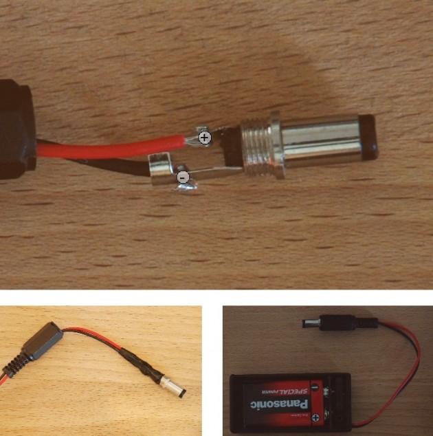 Making a 9v Battery DC power supply