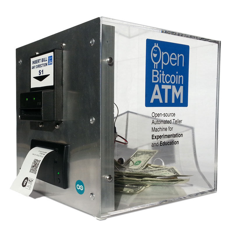 Open Bitcoin ATM using arduino