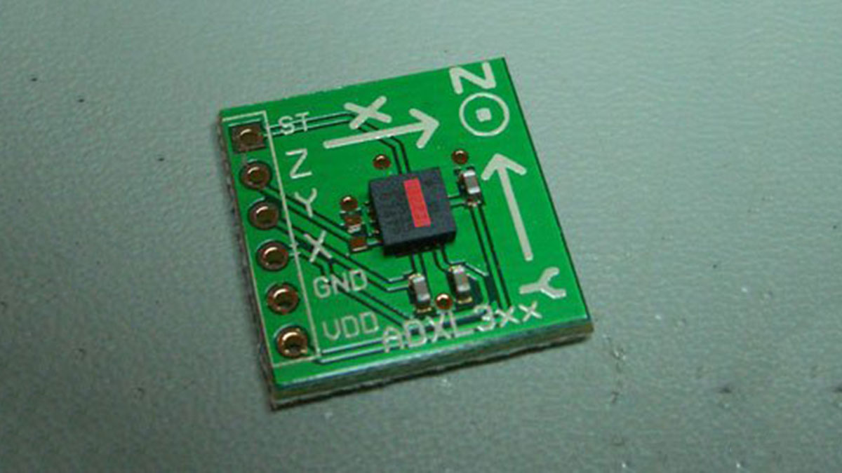 ADXL3xx Accelerometer using an Arduino