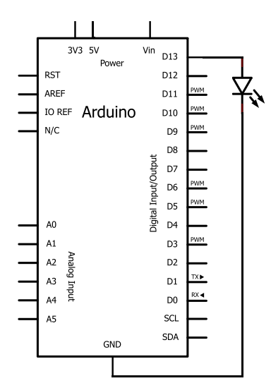 Arduino LED Flasher Circuit -Use Arduino for Projects