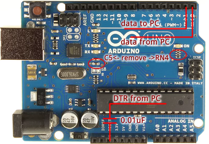 Arduino Uno – Programming With A Serial Port