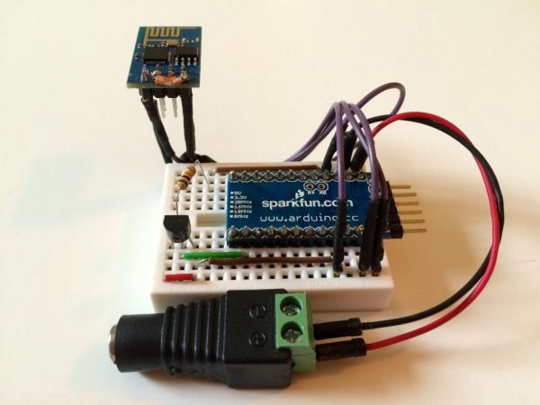 ESP8266 Wifi Temperature Logger