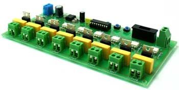 Microcontroller based running light controller