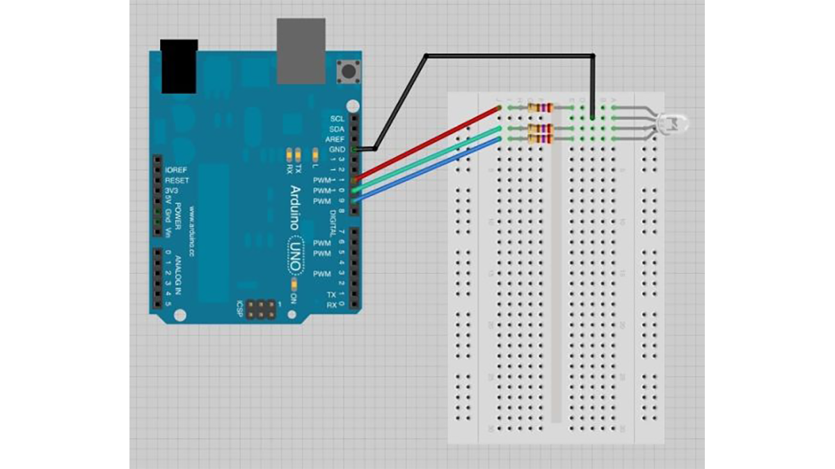 Arduino Microcontroller & Breadboard