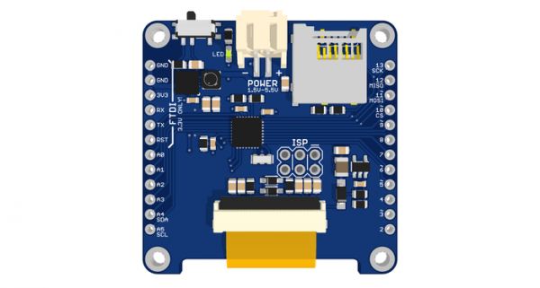 The Arduino with an awesome OLED display