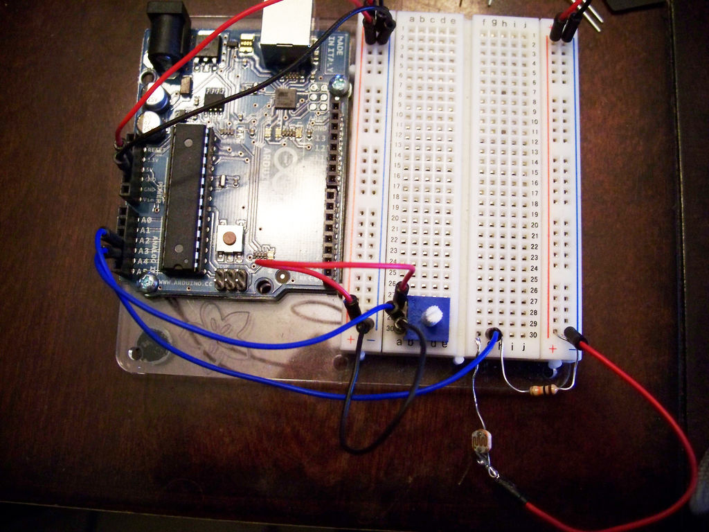Arduino Flash Controller for Photography circuit