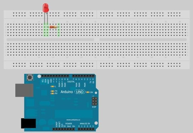 BLINKING AN LED USING AN ARDUINO UNO (EXPLAINED)