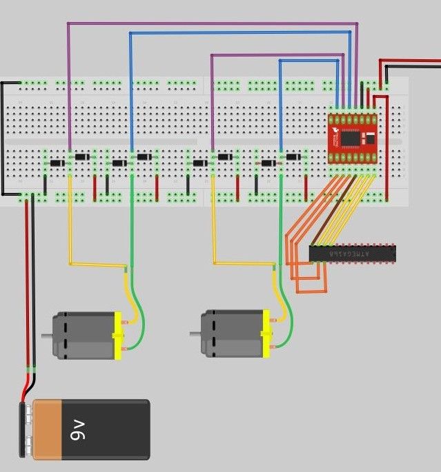 BaW-Bot Part 2 circuit