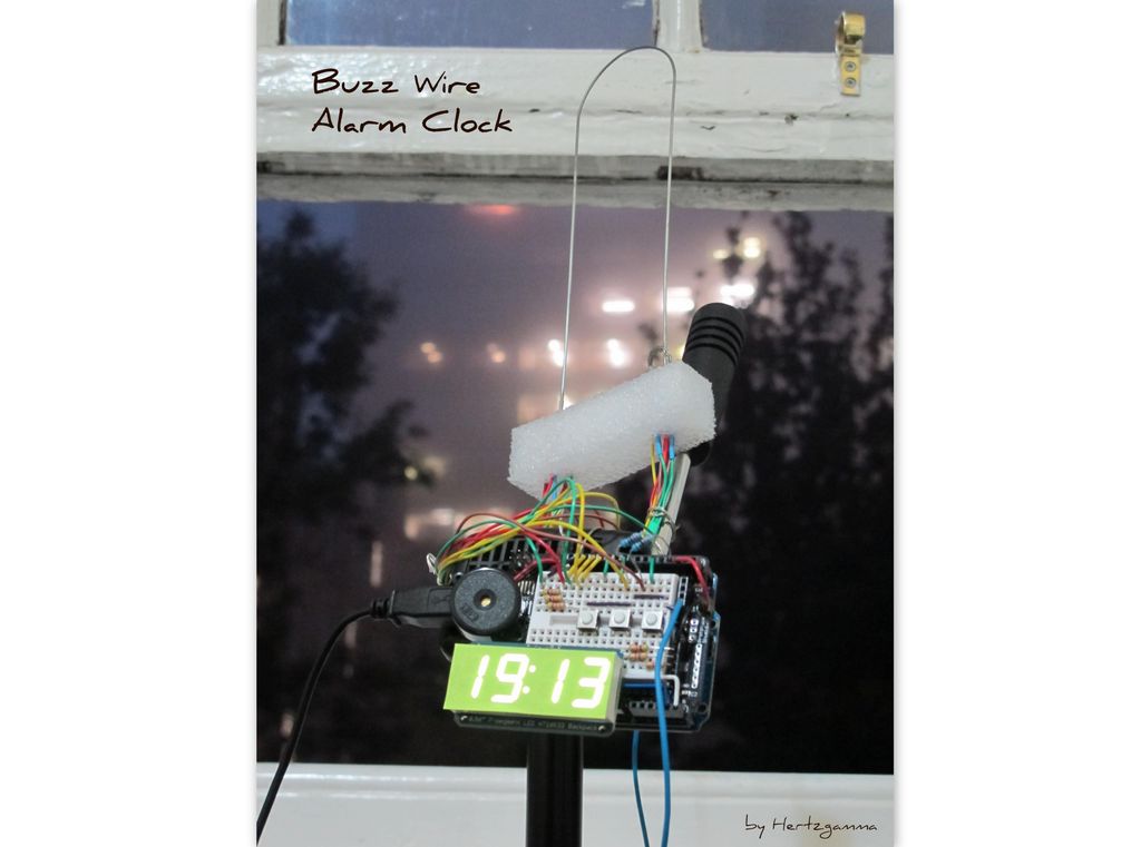 Buzz Wire Alarm Clock