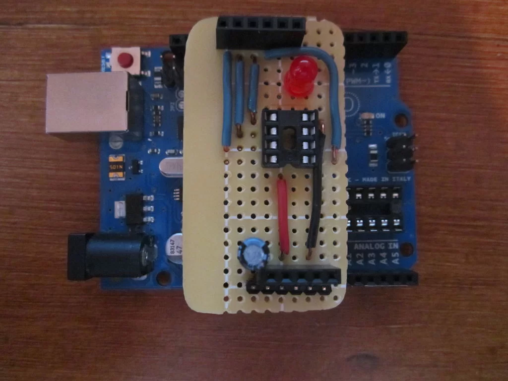 Color Changing LED Tree circuit