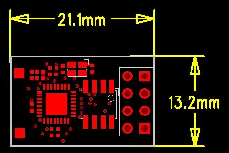 Esp8266 PCB WiFi Serial Transceiver Module
