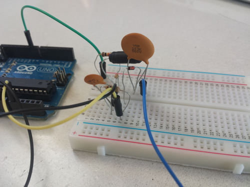 FINAL Touch sensor with arduino circuit