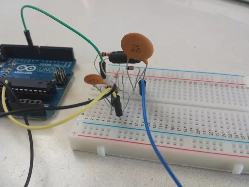 FINAL Touch sensor with arduino circuit