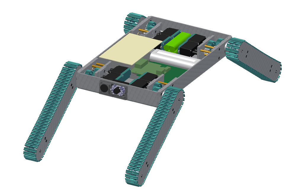 Highly maneuverable search and rescue robot