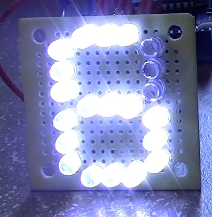 How to make a LED 7-segment display with or without Arduino