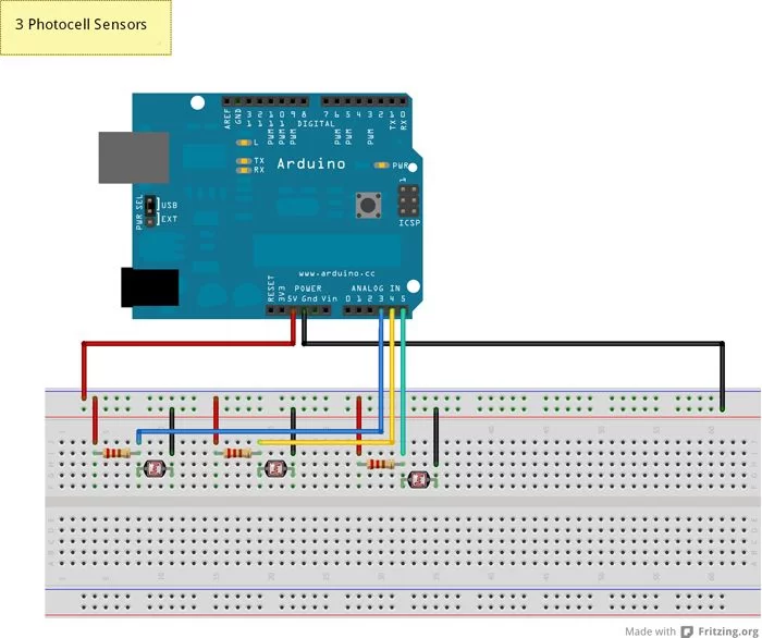 Robot Snake circuit