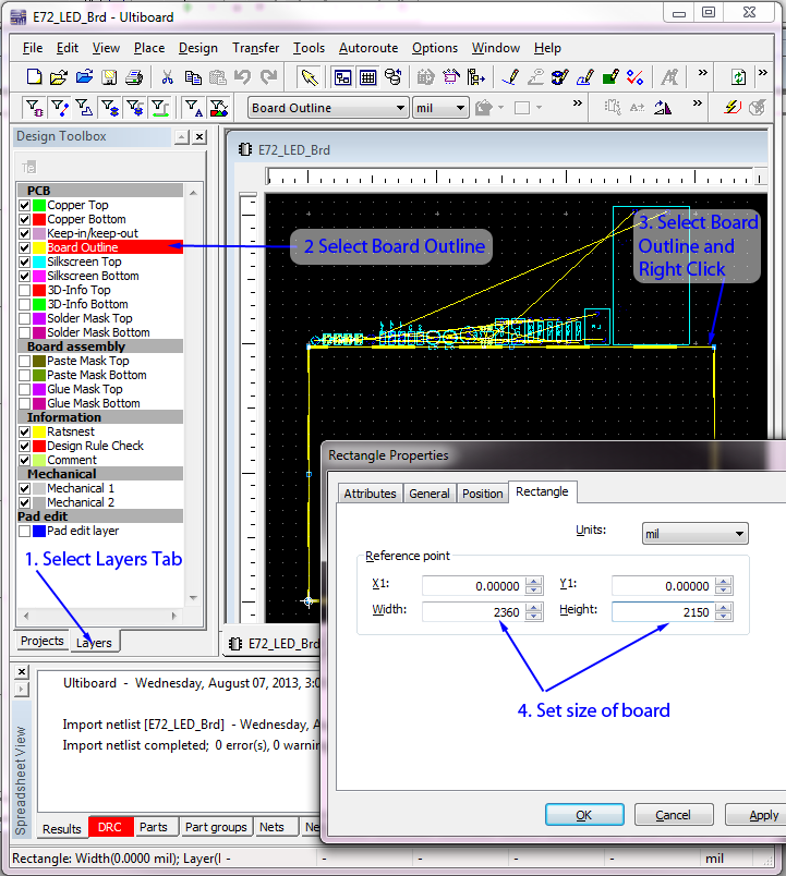 Schematic Entry and PCB layout