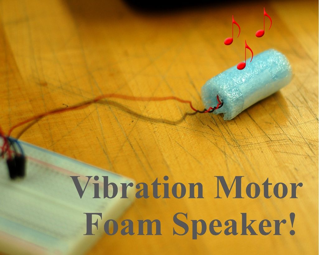 Vibration Foam Speaker