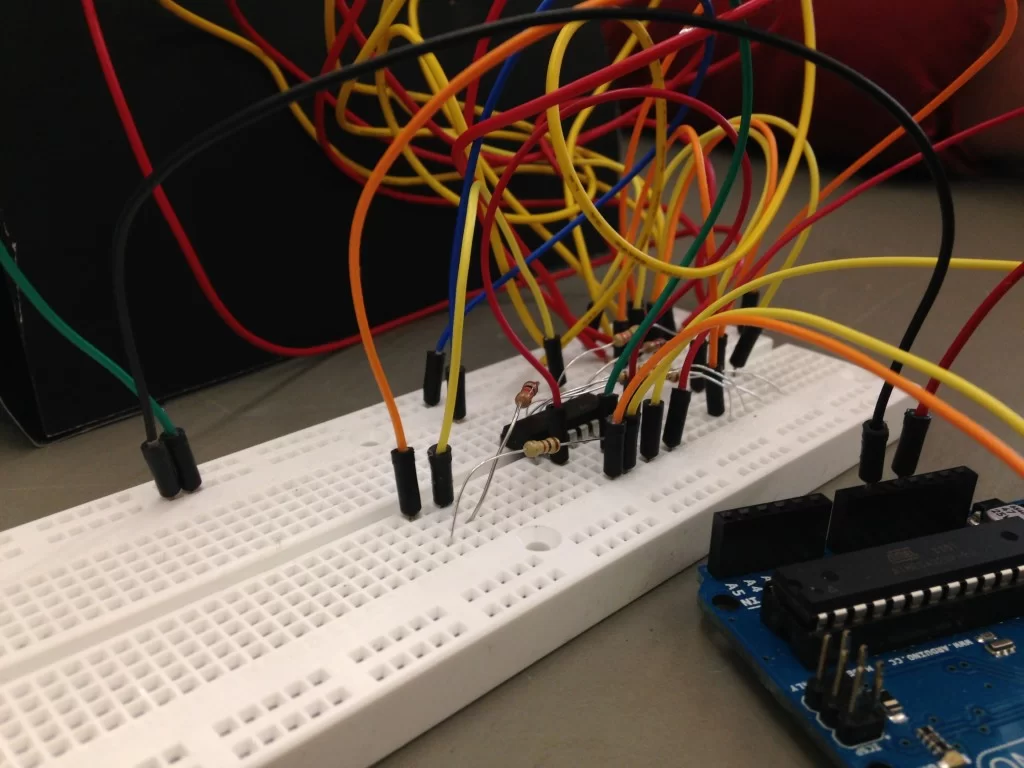 making art interactive circuit