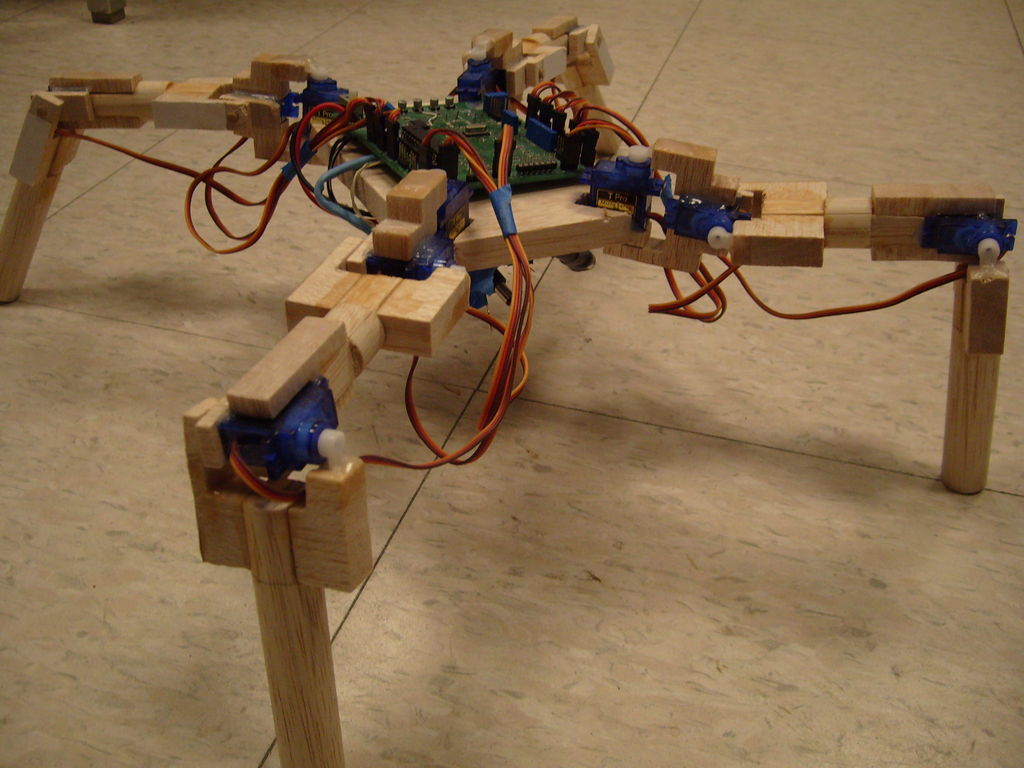 Arduino Based Four Legged Robot