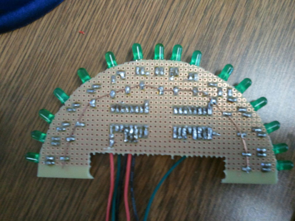 Arduino BlinkyBall Project circuit
