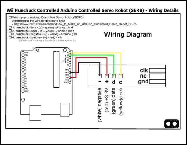Control Your Robot Using a Wii Nunchuck (and an Arduino)