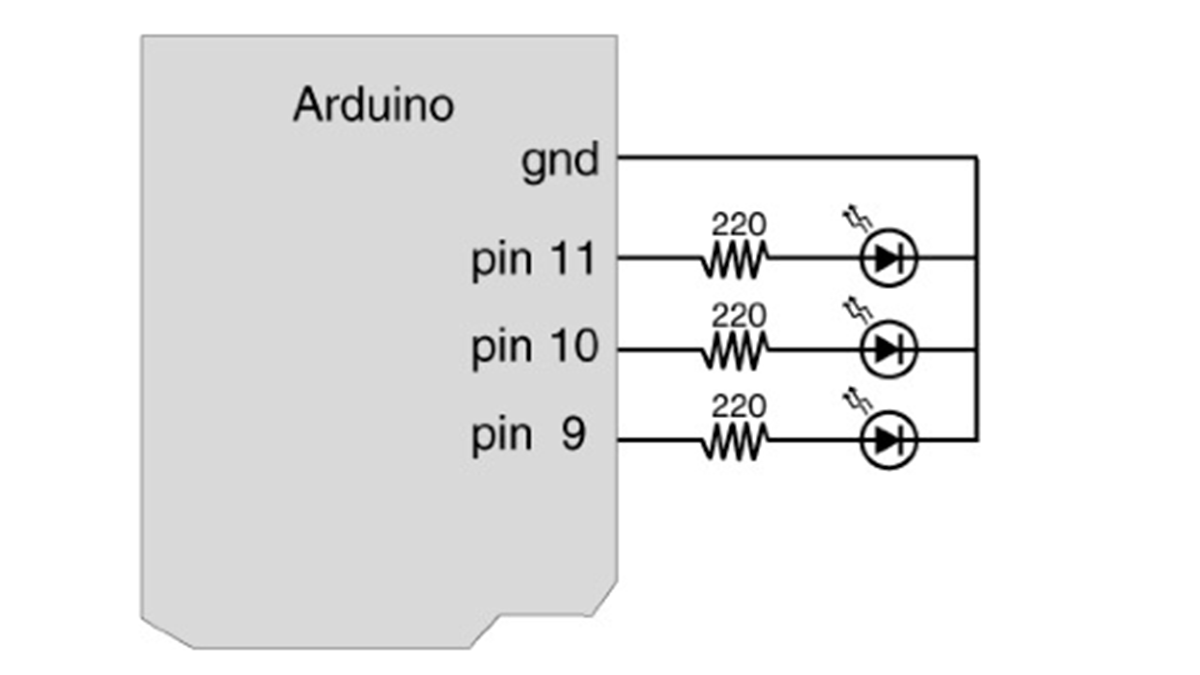 Digital I or O with Arduino Boards circuit