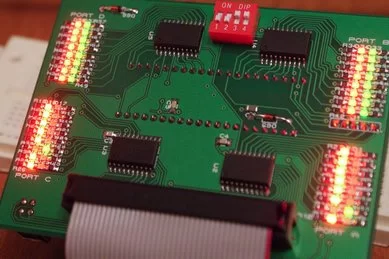 Programmable Peripheral Interface (PPI) experiment board