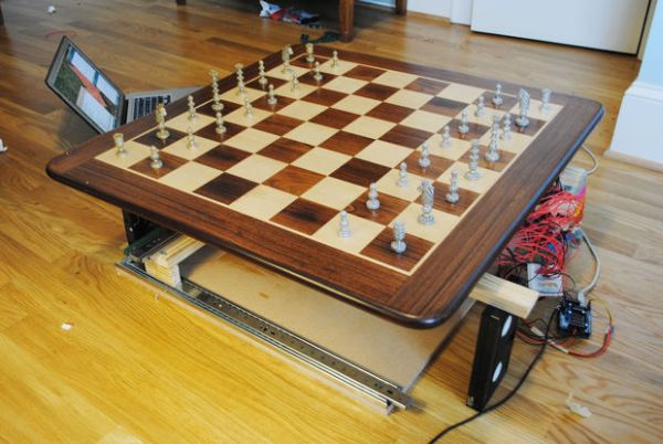 How to Build an Arduino Powered Chess Playing Robot