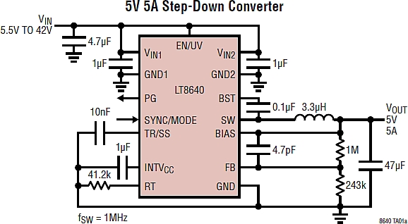 Silent Switcher with high efficiency and low EMI/EMC