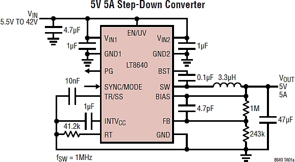 Silent Switcher with high efficiency and low