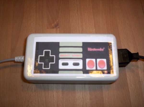 USB NES controller with an arduino!