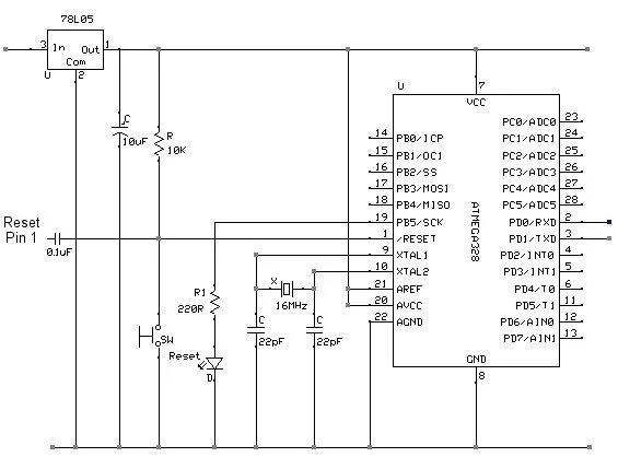  Arduino ATmega328 - Hardcore
